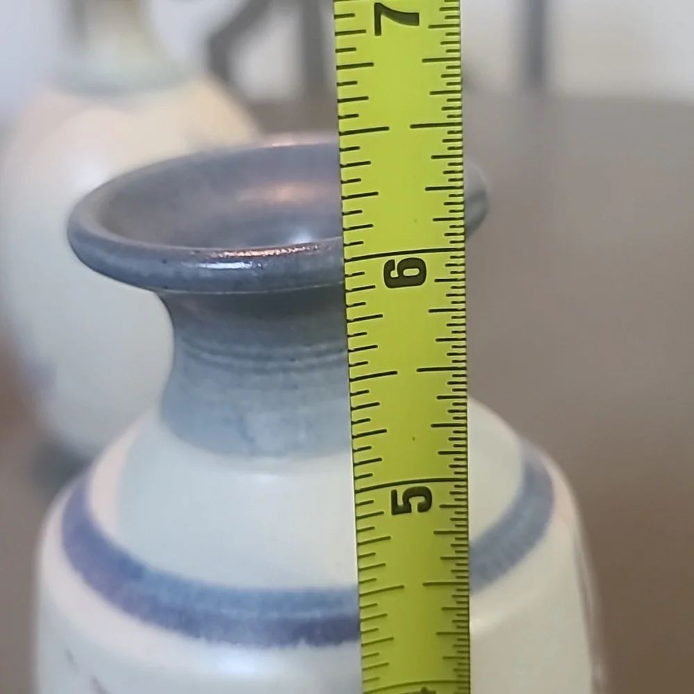 Westlin Studio Pottery Ceramic Vase Set Of 3 - Picture 11 of 16